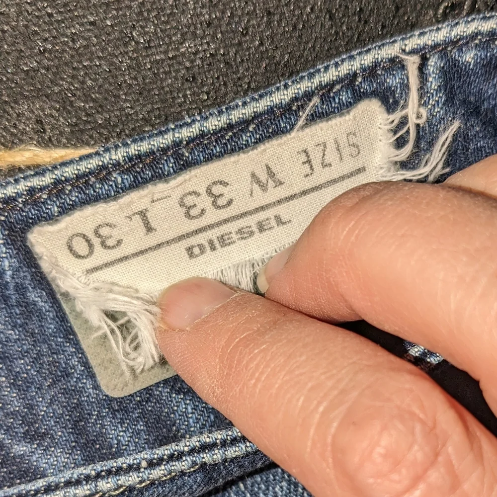 DIESEL Ronhar Jeans, Sz 33x30, EUC!! - Picture 4 of 6